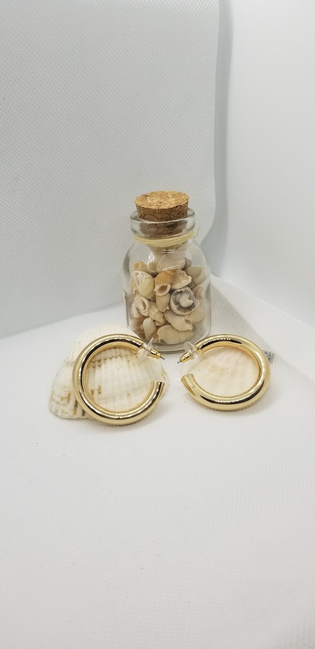 Jazmine hoop earrings