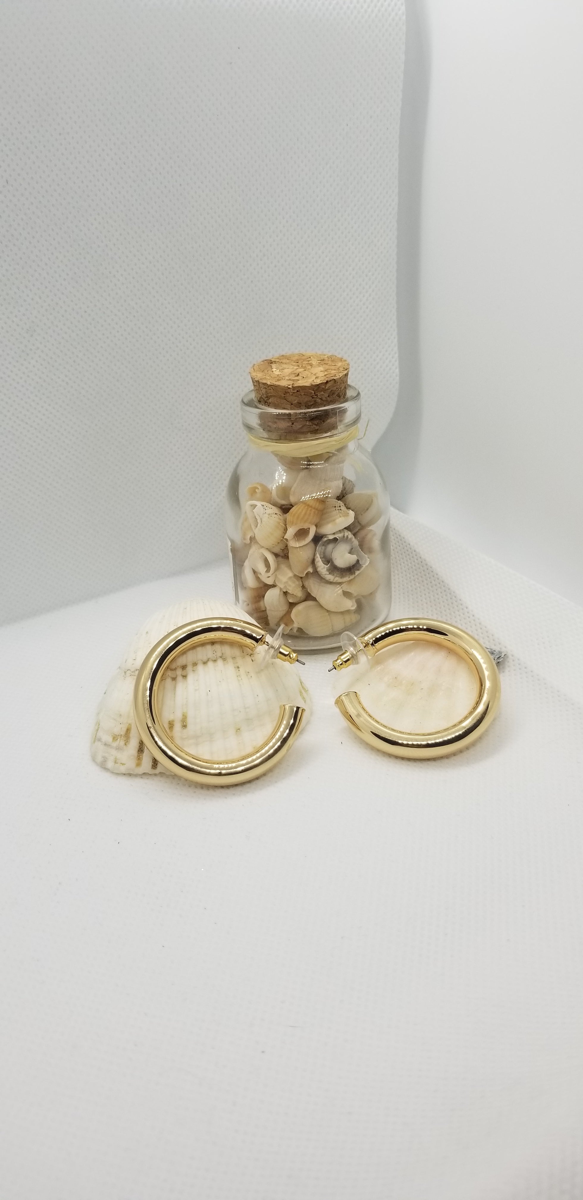 Jazmine hoop earrings