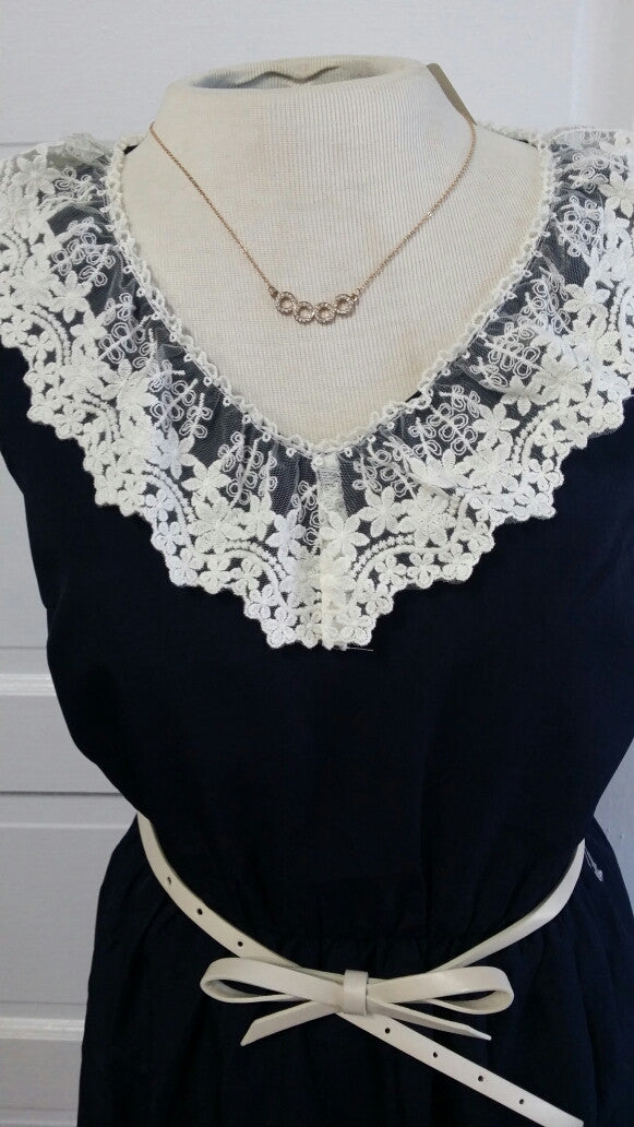 Navy Blue Dress