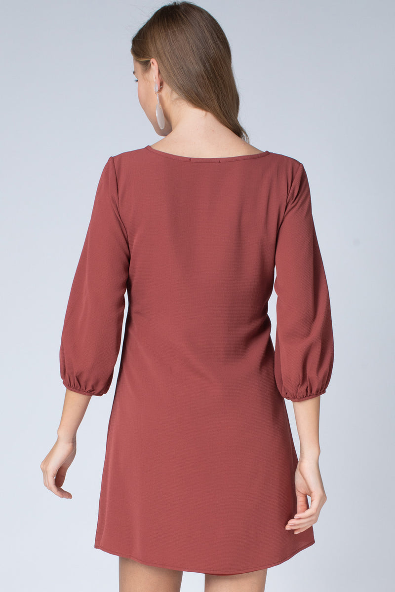 Marsala Dress