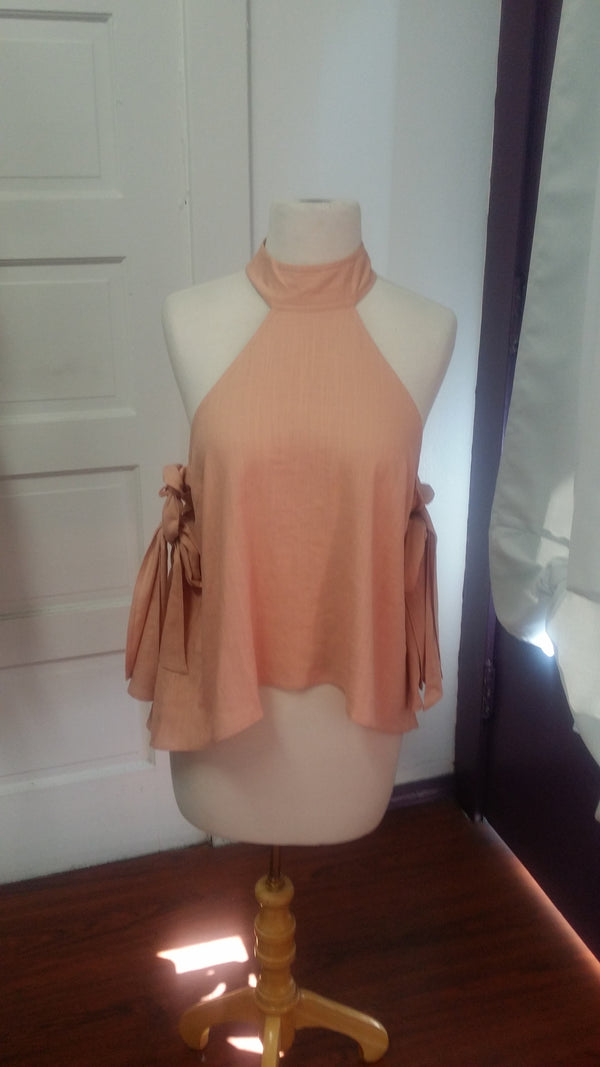 Blush blouse