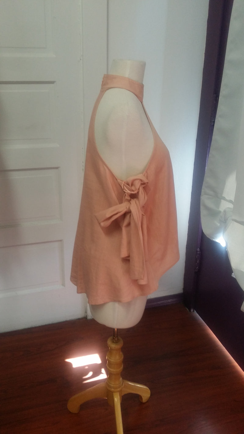 Blush blouse