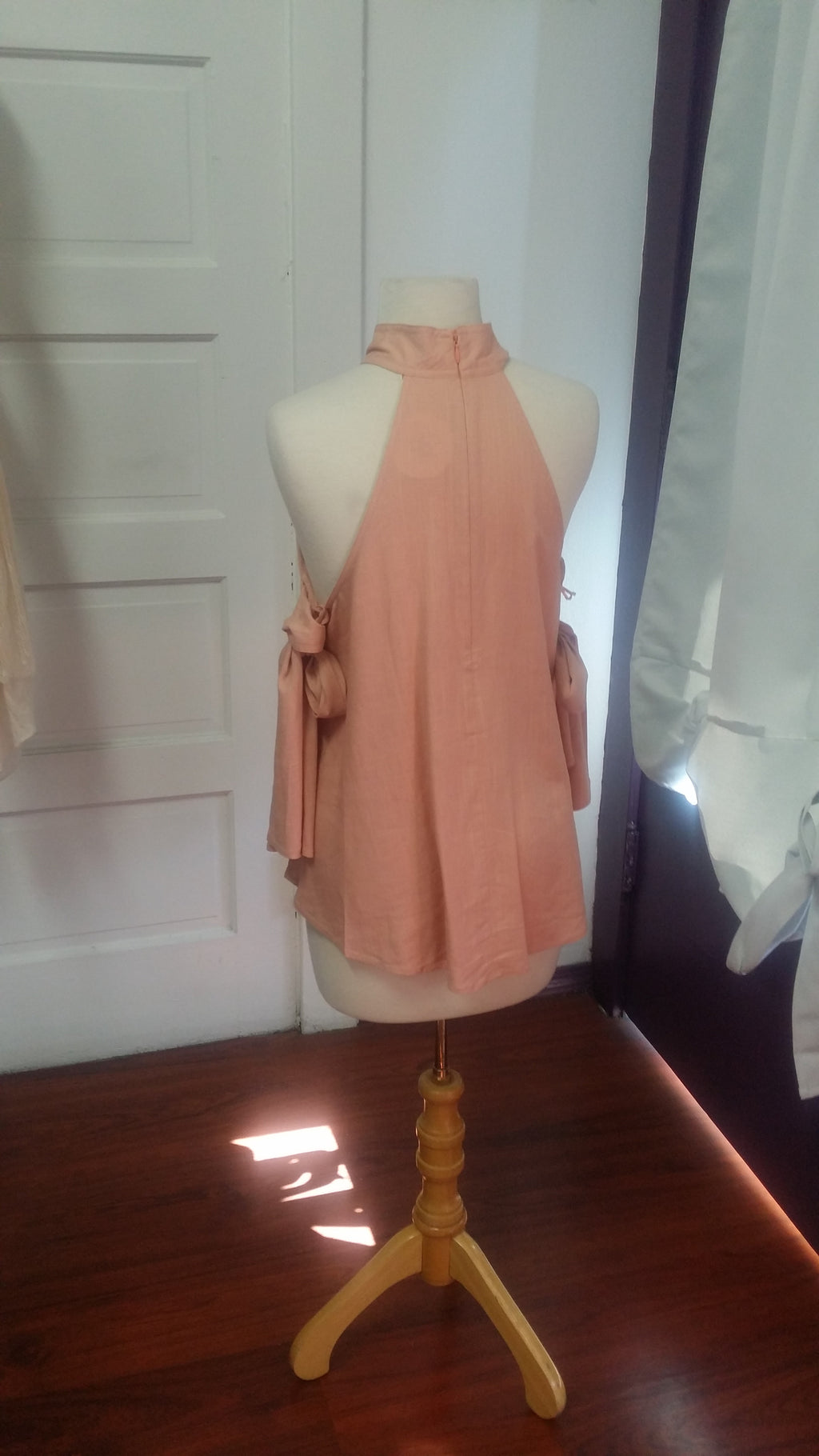 Blush blouse