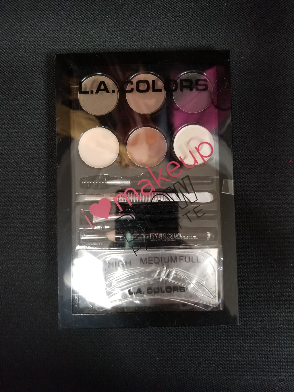 L.A. Colors I Heart Makeup Brow Palette
