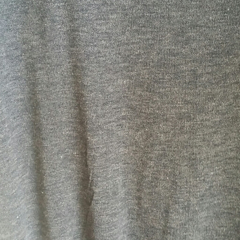 Dark Gray Short Sleeve Sweater