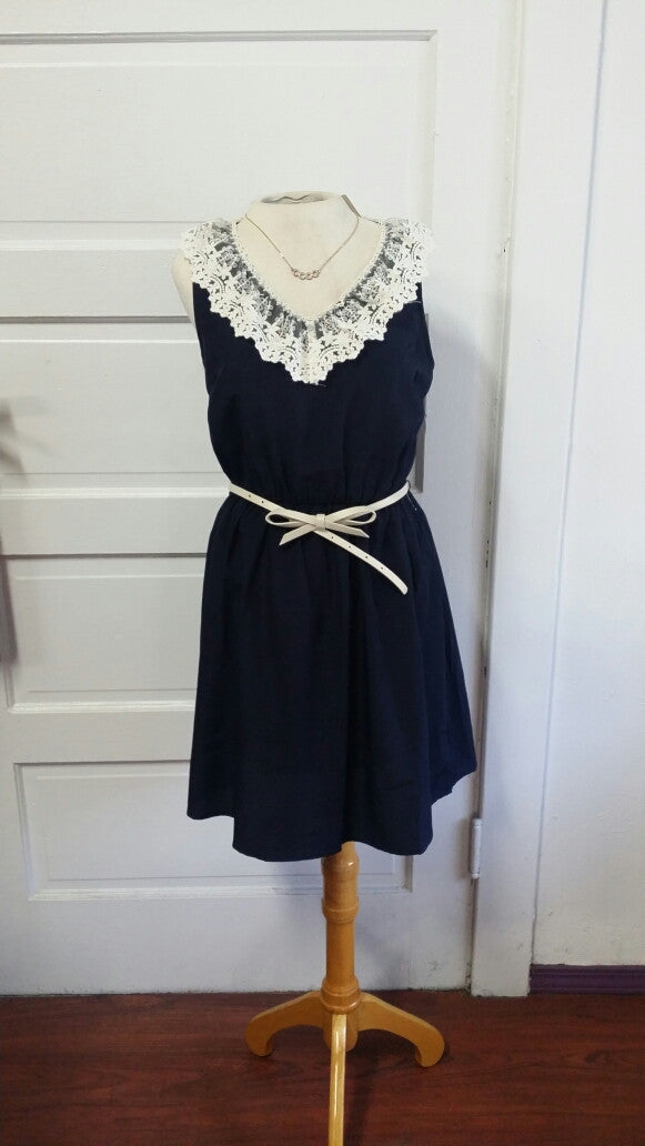 Navy Blue Dress