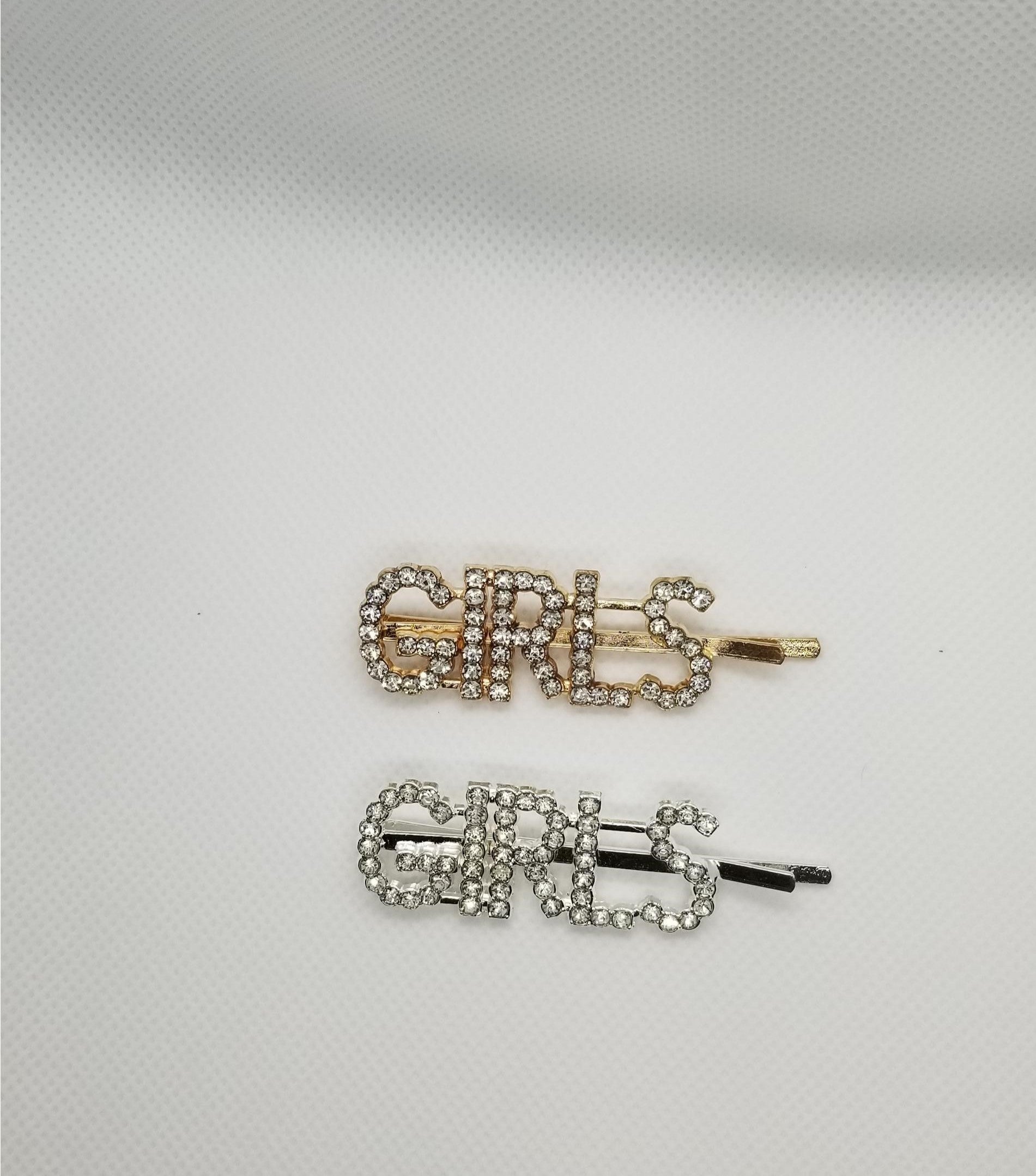 Rhinestone Crystal Hairpins.