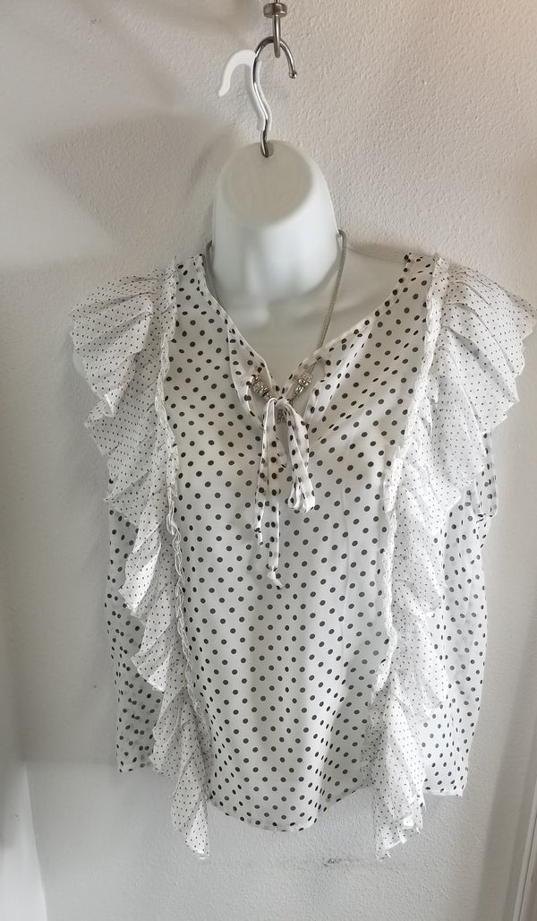 Betty Polka-dot Blouse